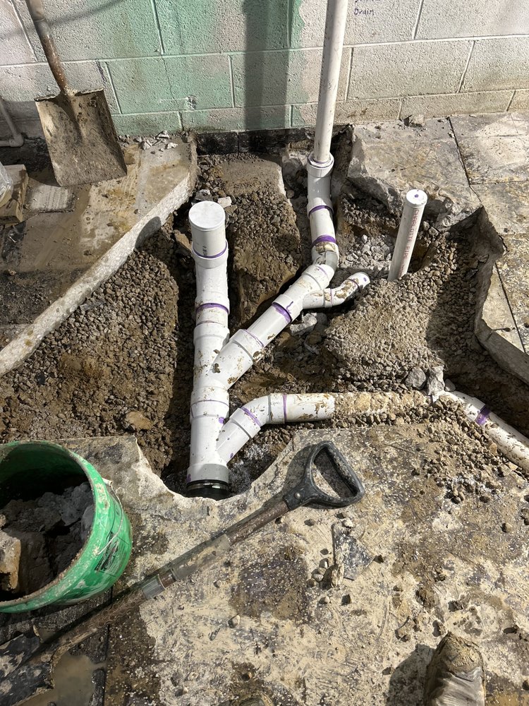 New basement plumbing bathroom project in Attica, OH