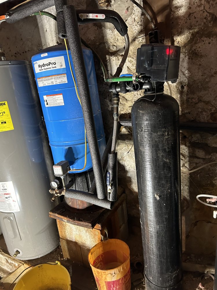 New pressure tank for well install in Attica, OH